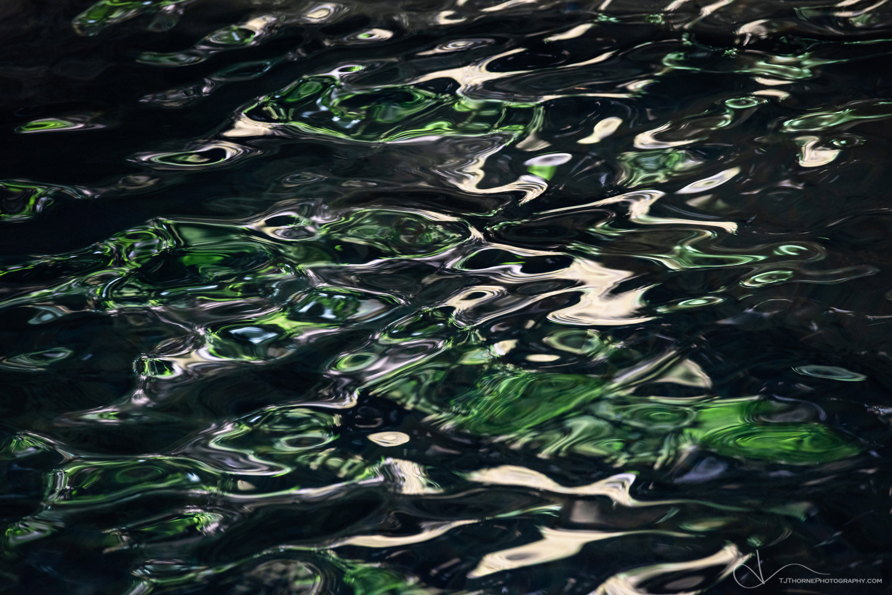 abstract, water, green, white, horizontal