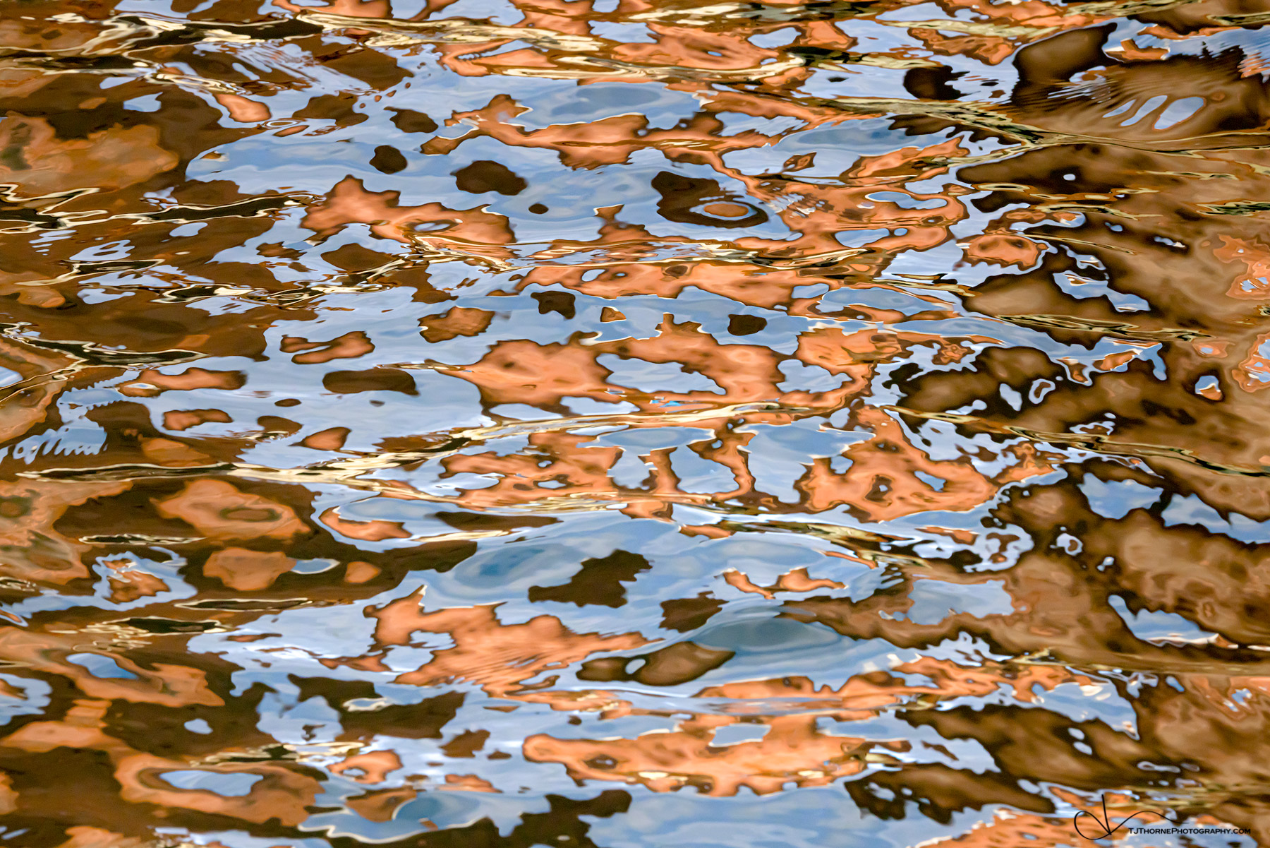 water, abstract, ebb and flow, brown, orange, horizontal